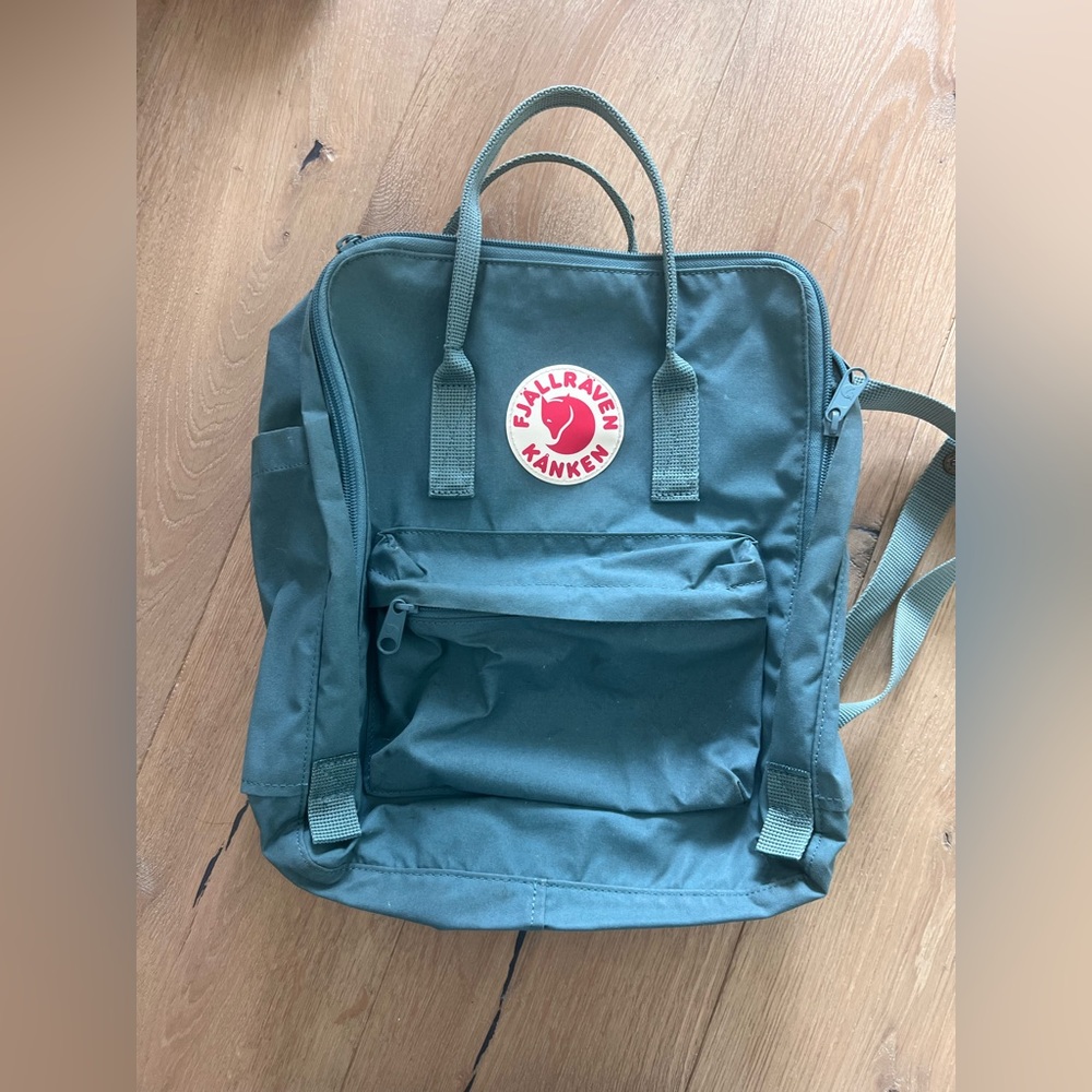 Fjallraven Kanken backpack, Frost Green